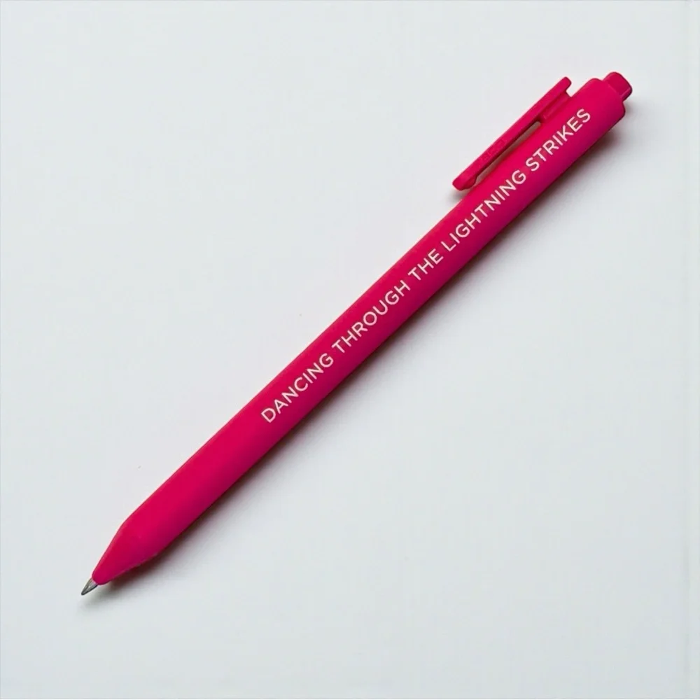Taylor Swift Lyric Gel Pen Set “Baby That’s Show Business” Swiftie Gift NWT